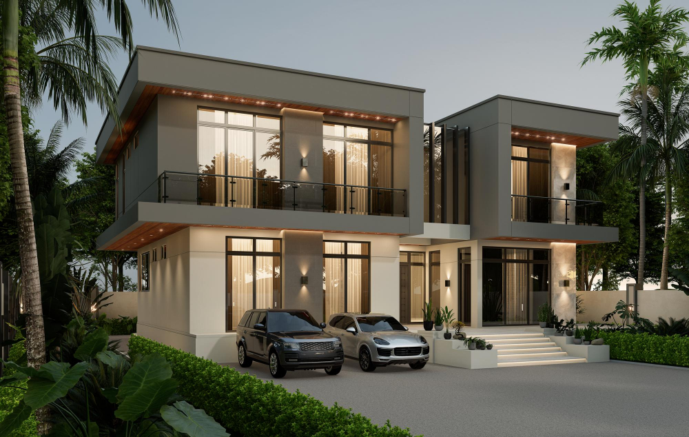 Rumah Minimalis 2 Lantai Dekat Stasiun Kereta