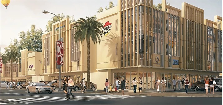 Commercial Goods & Food Area
