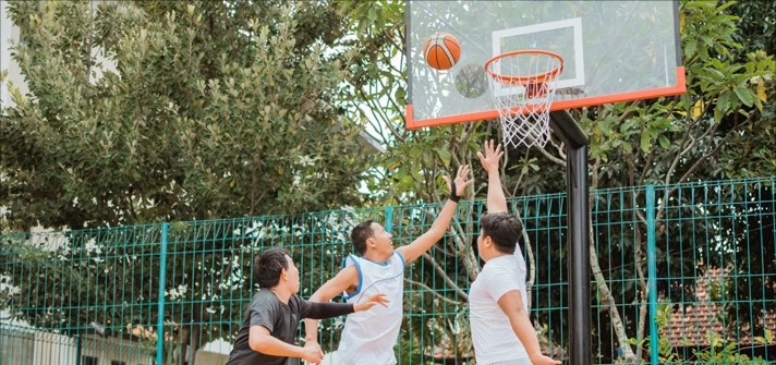 3on3 Basketball Court